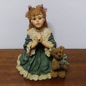 Boyd's Yesterday's Child Figurine Dollstone Collection Teresa and John Prayer